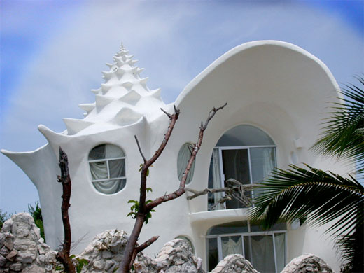 Conch Shell House, Isla Mujeres, Mexico